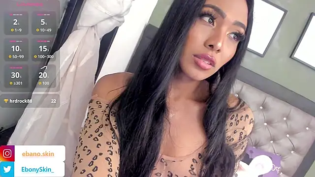 Snapshot of EbonySkin chatting on November 20, 2025, 10:26 am EbonySkin online show from November 20, 2025, 10:26 am