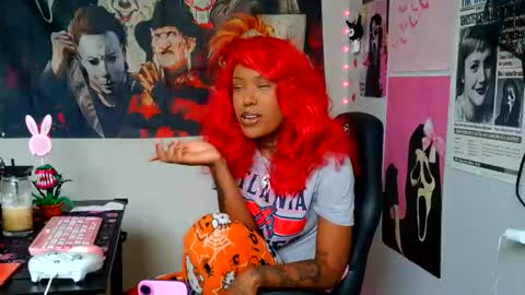Snapshot of 00spookiebaddie00 chatting on June 28, 2026, 7:53 pm Spookie Baddie online show from June 28, 2026, 7:53 pm