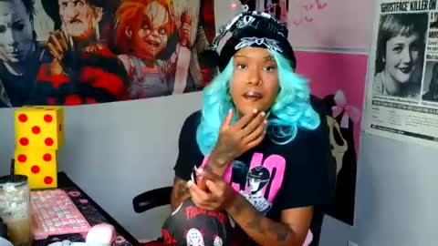 Snapshot of 00spookiebaddie00 chatting on July 12, 2026, 7:49 pm Spookie Baddie online show from July 12, 2026, 7:49 pm