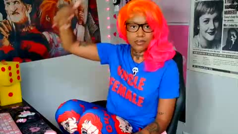 Snapshot of 00spookiebaddie00 chatting on July 15, 2026, 6:46 pm Spookie Baddie online show from July 15, 2026, 6:46 pm