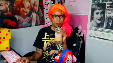 Snapshot of 00spookiebaddie00 chatting on July 19, 2026, 6:55 pm Spookie Baddie online show from July 19, 2026, 6:55 pm
