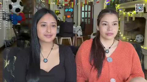 Snapshot of 2summerlove2 chatting on July 4, 2026, 2:23 pm Dalilah and Tarah online show from July 4, 2026, 2:23 pm