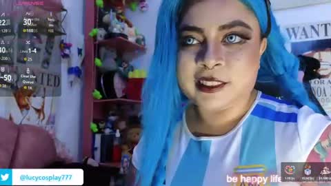Snapshot of 777lucycosplay chatting on June 12, 2026, 10:41 pm Lucycosplay777 online show from June 12, 2026, 10:41 pm