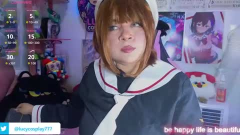 Snapshot of 777lucycosplay chatting on July 10, 2026, 6:54 pm Lucycosplay777 online show from July 10, 2026, 6:54 pm