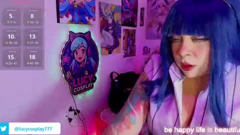 Snapshot of 777lucycosplay chatting on July 23, 2026, 7:12 pm Lucycosplay777 online show from July 23, 2026, 7:12 pm