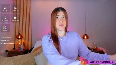 Snapshot of abbieedmond chatting on February 28, 2025, 9:47 am Abbie Edmond online show from February 28, 2025, 9:47 am