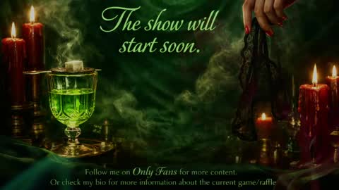 Snapshot of absinthee chatting on March 23, 2026, 8:02 pm absy online show from March 23, 2026, 8:02 pm