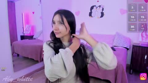 Snapshot of aby_whitee chatting on March 4, 2025, 5:21 am Aby online show from March 4, 2025, 5:21 am