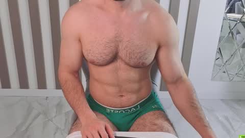 Snapshot of adam_muscle_ chatting on October 9, 2025, 6:22 am Adam online show from October 9, 2025, 6:22 am