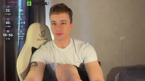 Snapshot of adampolerno chatting on April 26, 2026, 12:47 pm Hi Im Adam Glad to see u here 3 And its my first day online show from April 26, 2026, 12:47 pm