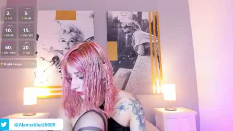 Alanna online show from July 12, 2026, 12:51 pm