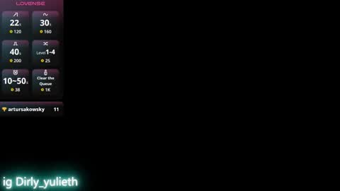 Alejandra online show from March 24, 2026, 10:26 pm