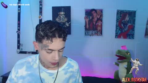 Snapshot of alex_rockstar chatting on January 23, 2025, 12:25 am online show from January 23, 2025, 12:25 am