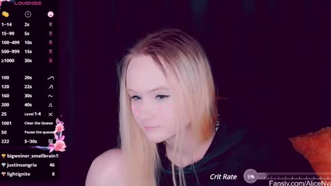 Snapshot of alicenya chatting on February 17, 2025, 7:15 am Alice online show from February 17, 2025, 7:15 am