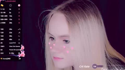 Snapshot of alicenya chatting on March 8, 2025, 5:59 am Alice online show from March 8, 2025, 5:59 am