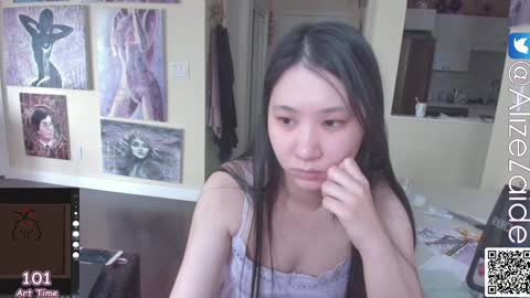 Alize Zaide online show from January 13, 2025, 9:42 pm