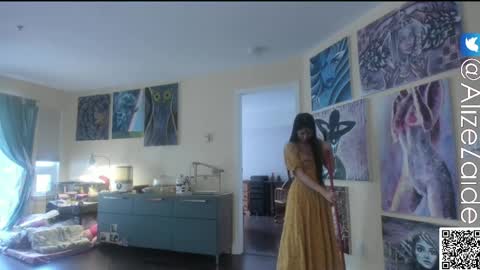 Snapshot of alizezaide chatting on May 24, 2026, 7:30 pm Alize Zaide online show from May 24, 2026, 7:30 pm
