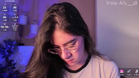 Snapshot of ally_addams chatting on February 6, 2025, 5:03 am Ally online show from February 6, 2025, 5:03 am