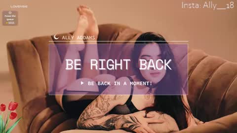 Snapshot of ally_addams chatting on February 27, 2025, 6:50 am Ally online show from February 27, 2025, 6:50 am