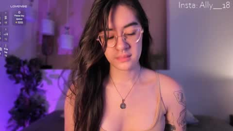 Snapshot of ally_addams chatting on March 7, 2025, 3:51 am Ally online show from March 7, 2025, 3:51 am