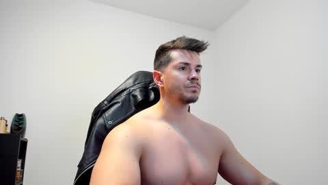 Snapshot of alphagodleatherking92 chatting on January 18, 2025, 6:03 am LeatherMaster online show from January 18, 2025, 6:03 am