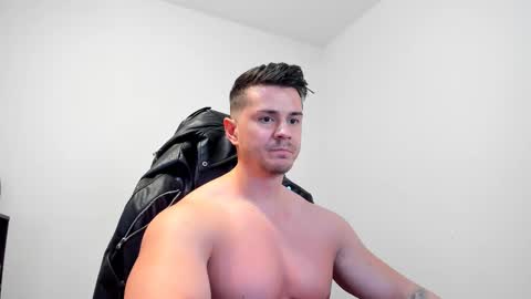 Snapshot of alphagodleatherking92 chatting on February 23, 2025, 10:06 am LeatherMaster online show from February 23, 2025, 10:06 am