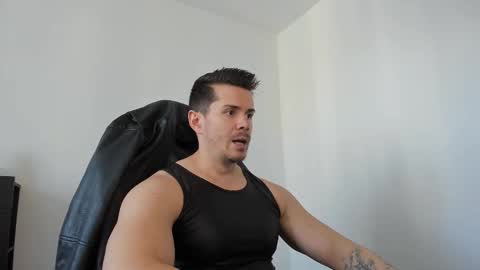 Snapshot of alphagodleatherking92 chatting on September 22, 2025, 12:29 pm LeatherMaster online show from September 22, 2025, 12:29 pm