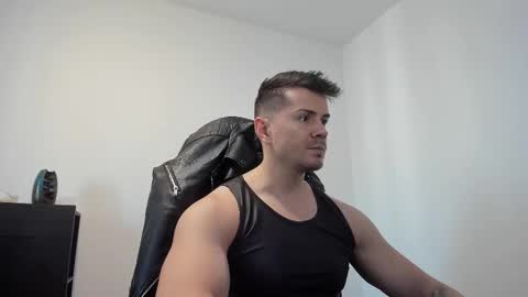 Snapshot of alphagodleatherking92 chatting on November 3, 2025, 7:53 am LeatherMaster online show from November 3, 2025, 7:53 am