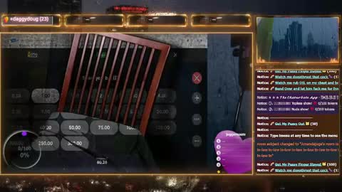 Snapshot of amandajugs chatting on December 7, 2024, 11:07 am Amanda online show from December 7, 2024, 11:07 am