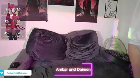 Snapshot of ambar_and_daimon_ chatting on September 9, 2025, 10:48 am AMBAR AND DAIMON online show from September 9, 2025, 10:48 am