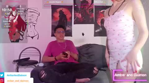 Snapshot of ambar_and_daimon_ chatting on October 21, 2025, 4:13 am AMBAR AND DAIMON online show from October 21, 2025, 4:13 am