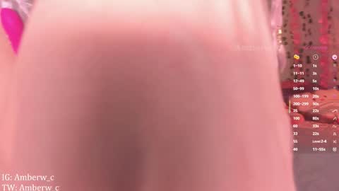 Snapshot of amberw_c chatting on October 25, 2025, 3:47 am IG - TW Amberw c online show from October 25, 2025, 3:47 am