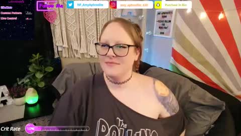 Snapshot of amyaphrodite chatting on February 7, 2025, 9:05 am Amy Aphrodite online show from February 7, 2025, 9:05 am