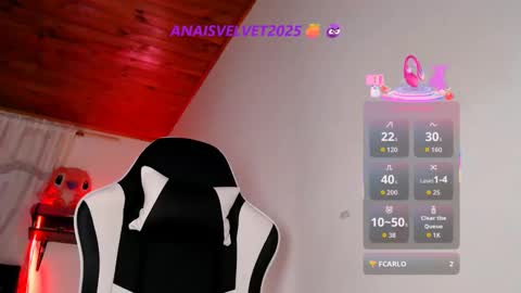 anaisvelvet2025 online show from September 24, 2025, 2:26 am