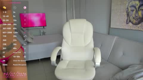  anastasia  online show from February 19, 2026, 8:05 pm