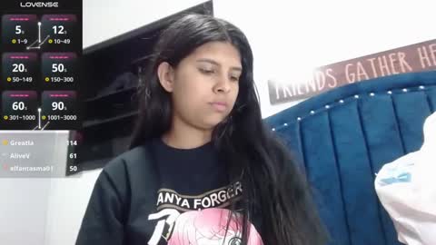 Snapshot of andreinabrown18 chatting on January 11, 2025, 11:56 pm Andreina online show from January 11, 2025, 11:56 pm