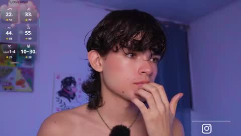 Snapshot of angelocute_ chatting on July 14, 2026, 3:22 am Angelo I work from home this is my room online show from July 14, 2026, 3:22 am