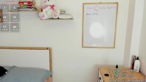 Snapshot of anna_wells chatting on February 1, 2026, 4:05 pm Anna Weells online show from February 1, 2026, 4:05 pm