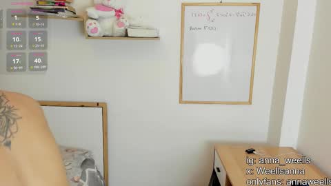 Snapshot of anna_wells chatting on February 17, 2026, 12:12 pm Anna Weells online show from February 17, 2026, 12:12 pm