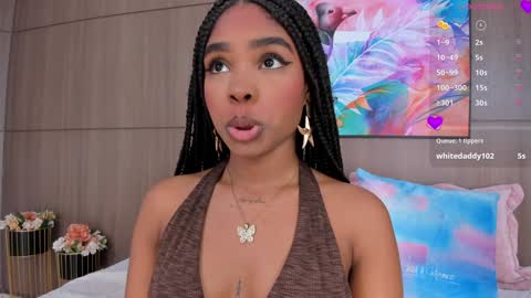 Aria Foster online show from February 9, 2025, 2:06 am