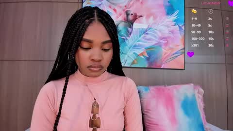 Aria Foster online show from March 9, 2025, 2:39 am