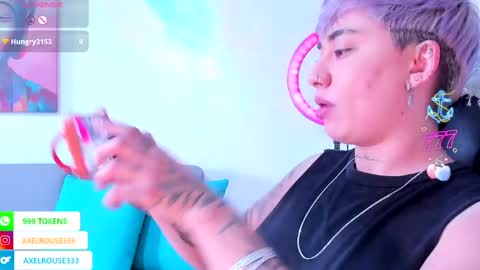 Axel Rouse online show from April 18, 2026, 7:58 pm