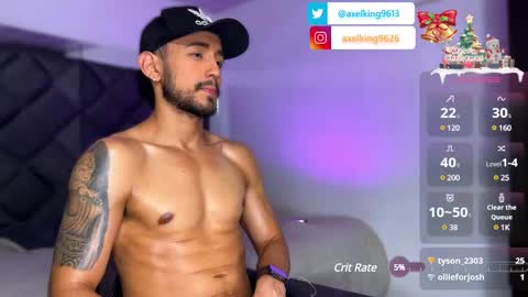 Snapshot of axelking13 chatting on December 9, 2024, 12:23 am Axel King online show from December 9, 2024, 12:23 am