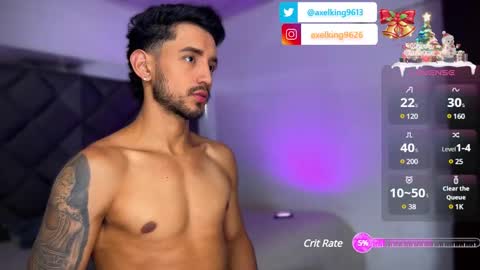 Snapshot of axelking13 chatting on December 18, 2024, 7:52 pm Axel King online show from December 18, 2024, 7:52 pm