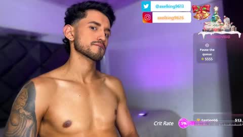 Snapshot of axelking13 chatting on December 25, 2024, 12:48 am Axel King online show from December 25, 2024, 12:48 am