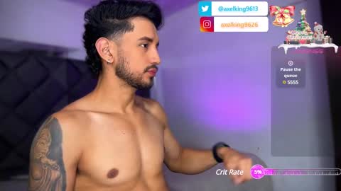 Snapshot of axelking13 chatting on December 28, 2024, 9:40 pm Axel King online show from December 28, 2024, 9:40 pm