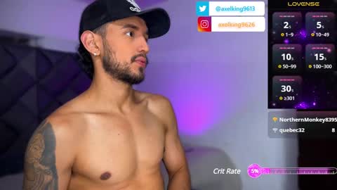 Snapshot of axelking13 chatting on January 11, 2025, 1:59 am Axel King online show from January 11, 2025, 1:59 am