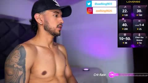 Snapshot of axelking13 chatting on January 25, 2025, 9:14 pm Axel King online show from January 25, 2025, 9:14 pm