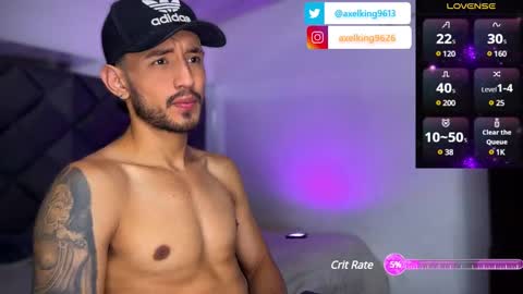 Snapshot of axelking13 chatting on January 30, 2025, 10:19 pm Axel King online show from January 30, 2025, 10:19 pm