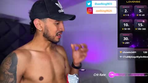 Snapshot of axelking13 chatting on January 31, 2025, 1:33 am Axel King online show from January 31, 2025, 1:33 am